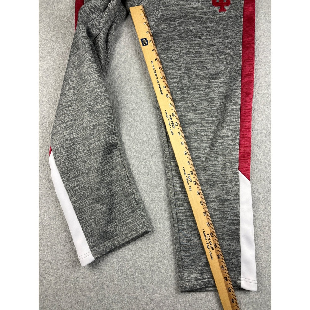 Indiana University IU Hoosiers Sweatpants Mens XL Gray Colosseum Joggers Stripe - Picture 5 of 8
